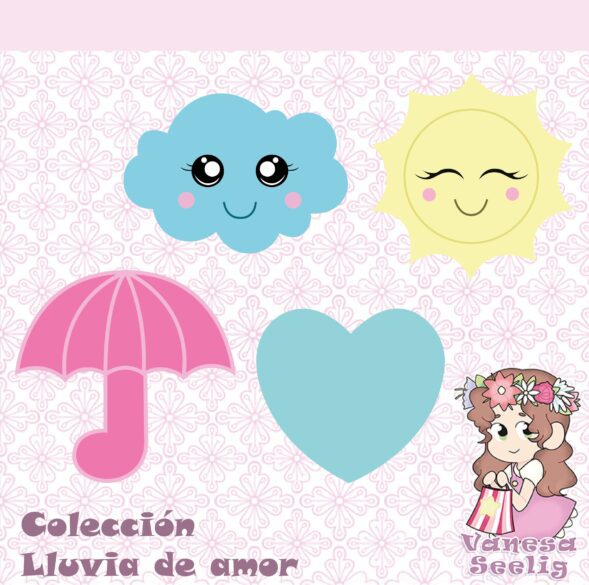 Cortante *PEQUEÑO AMOR/LLUVIA DE AMOR* - Imagen 6