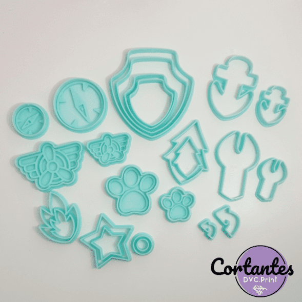 Cortante *ESCUDOS PAW PATROL*