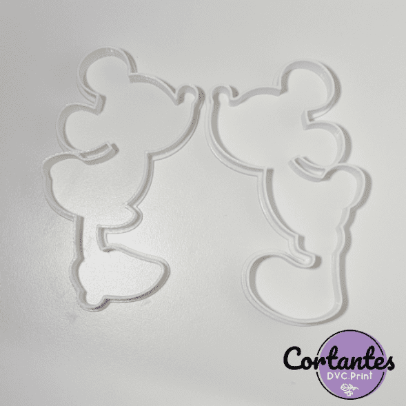 Cortante *SILUETA MICKEY/MINNIE*