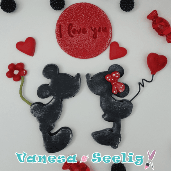 Cortante *SILUETA MICKEY/MINNIE* - Imagen 2
