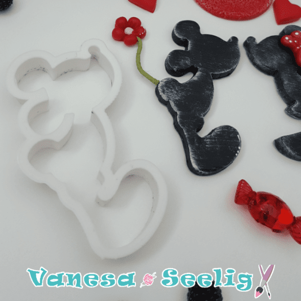 Cortante *SILUETA MICKEY/MINNIE* - Imagen 3