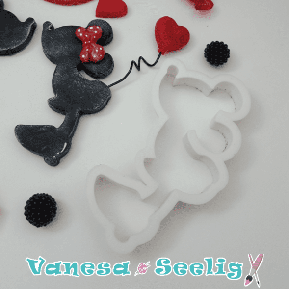Cortante *SILUETA MICKEY/MINNIE* - Imagen 4