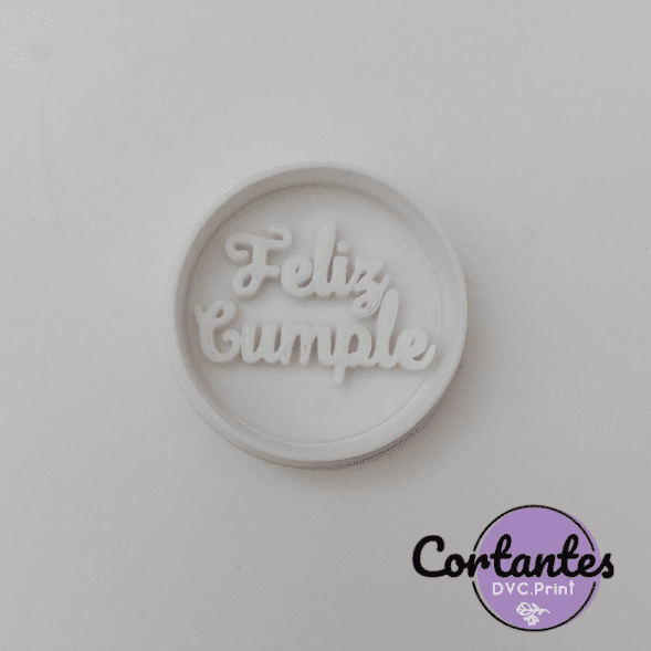 Cortante/stamp *FELIZ CUMPLE* MOD 1