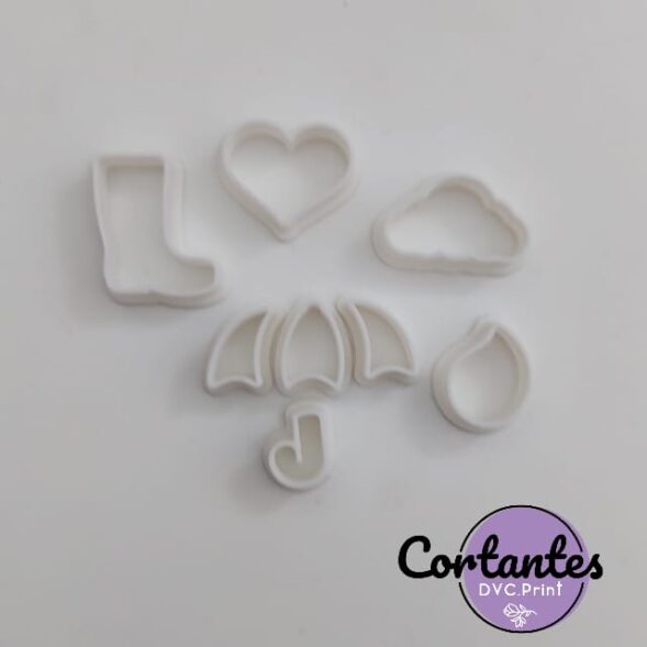 Cortante *PEQUEÑO AMOR/SET DE LLUVIA*