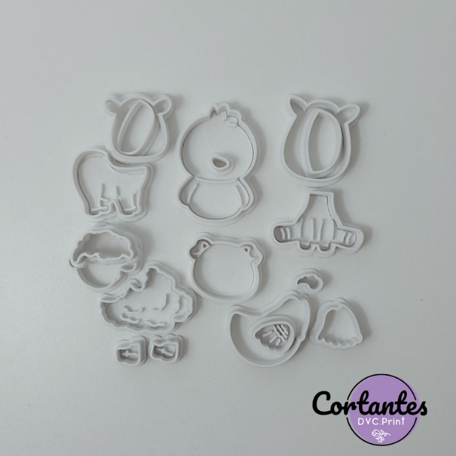 Cortante *SET GRANJA* (ANIMALES)