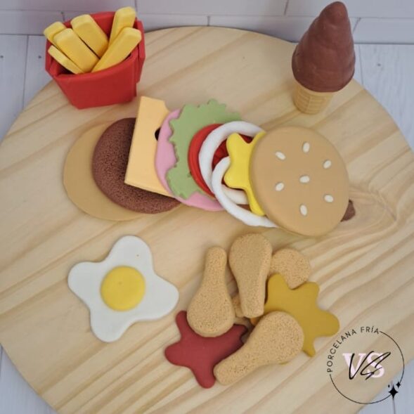 Set de Hamburguesa con patitas y Helado - Imagen 4