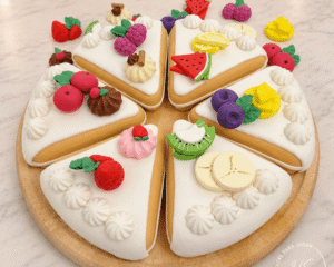 Set Torta Frutal imantada