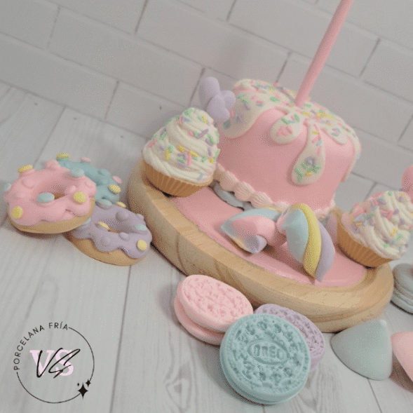 Set de Cumple Rosa - Imagen 3