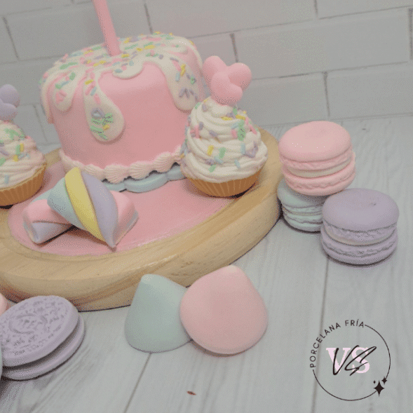 Set de Cumple Rosa - Imagen 4