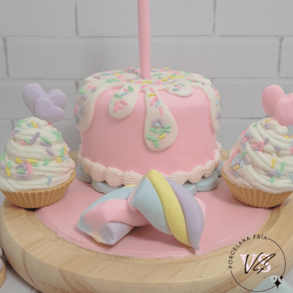 Set de Cumple Rosa - Imagen 5