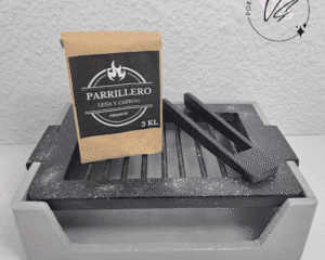 Set de Parrilla con bolsita de carbones