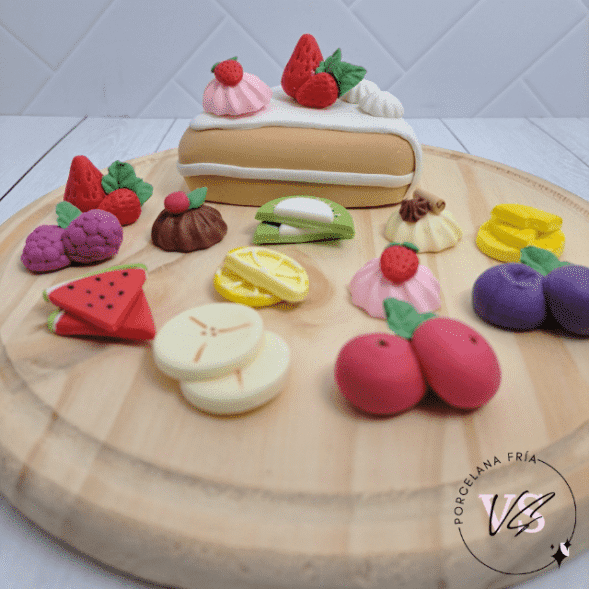 Set Torta Frutal imantada - Imagen 5
