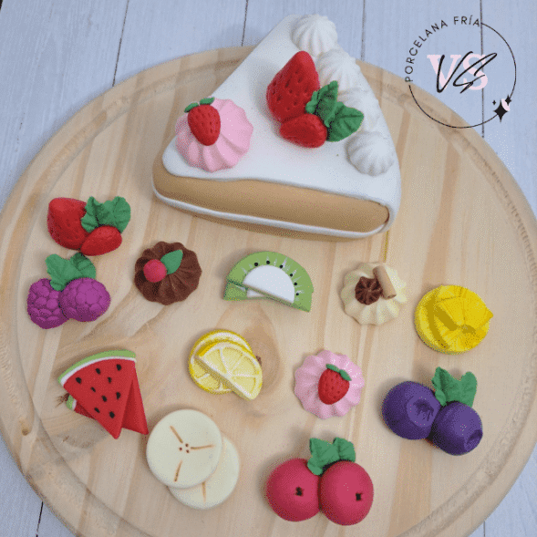 Set Torta Frutal imantada - Imagen 6