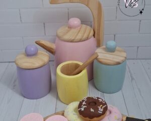 Set Matero PASTELES (madera)