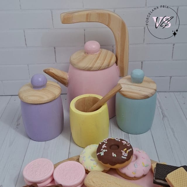 Set Matero PASTELES (madera)