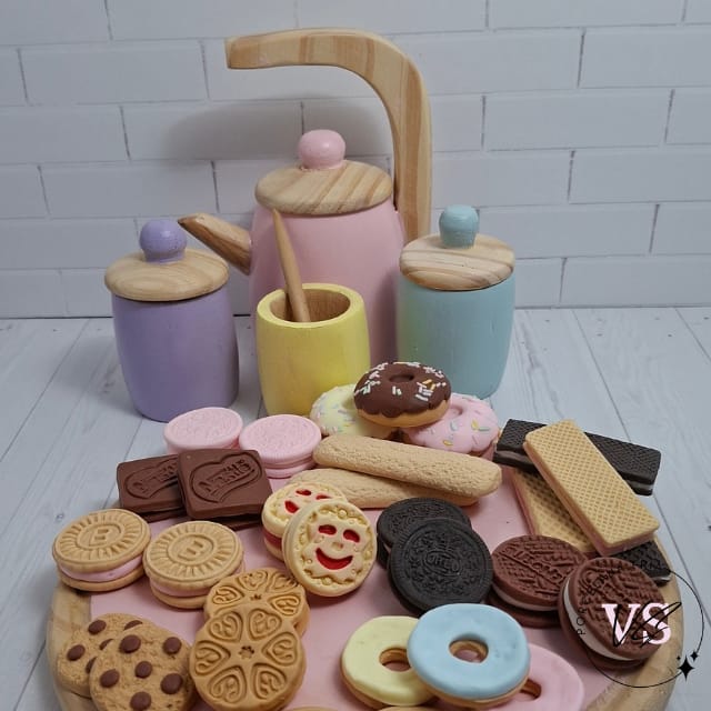 Set Matero PASTELES (madera) - Imagen 2